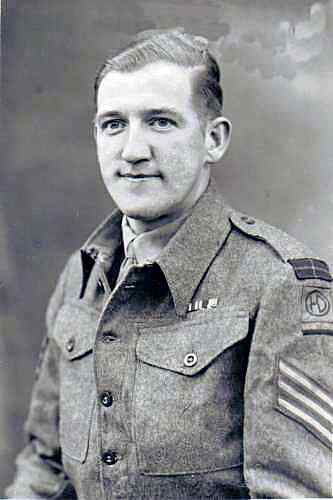 George in his uniform