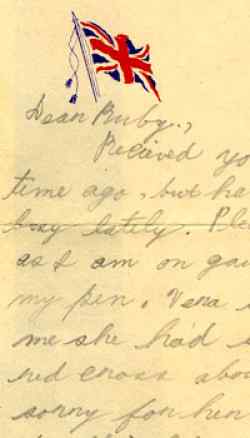 The last letter Harry Osborne sent home on may 28th, just 9 days before June 6th 1944.