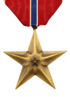 Bronze star New Guinea