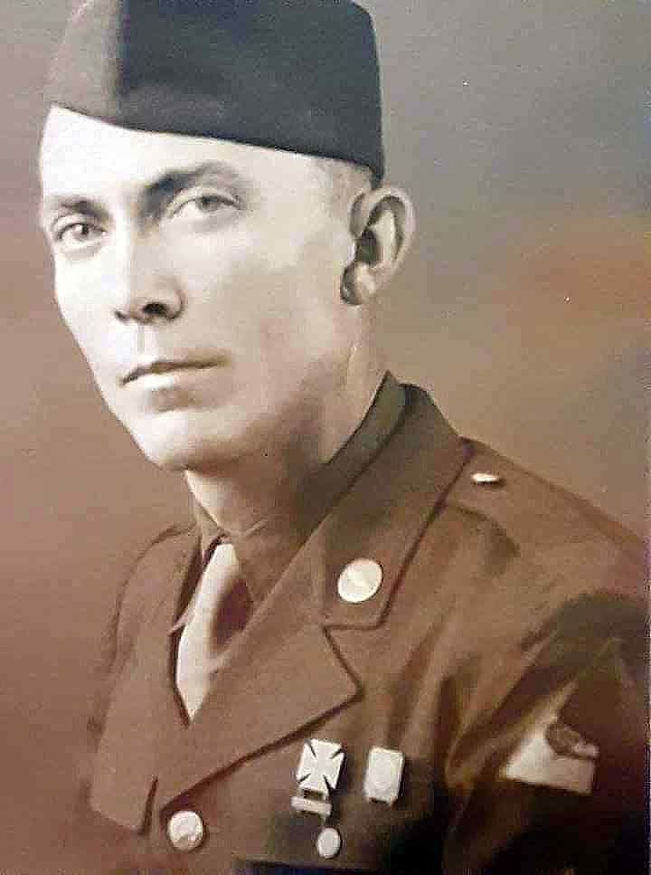 George in his uniform