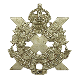 Canadian Scottish Cap Badge