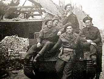 The reconnaissance group in Noord-Beveland