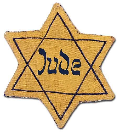 Why were the Jews forced to wear the Star of David?