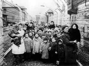 The children at the liberation by the Red Army on 27 January 1945