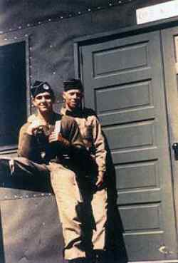 Wild Bill  Guarnere and James Diel, at Fort Bragg, North Carolina in April 1943