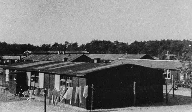 Barracks in the camp