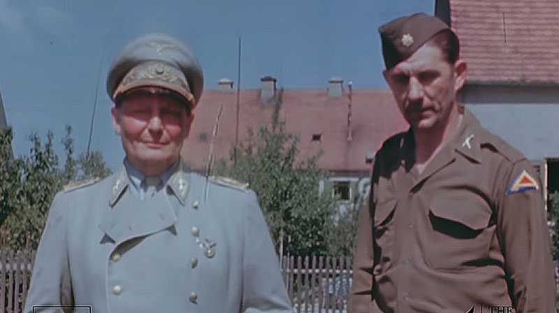 Hermann Göring in custody