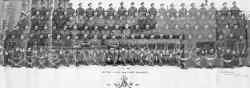 This picture of A Company, 2nd Battalion Gliderborne, the Oxfordshire and Buckinghamshire Light Infantry was made in 1943. My Grandad, George Rider, is in the front full row sitting, 10th from the left, with his Staff Sergeant stripes.