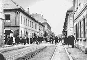 The Theresienstadt ghetto