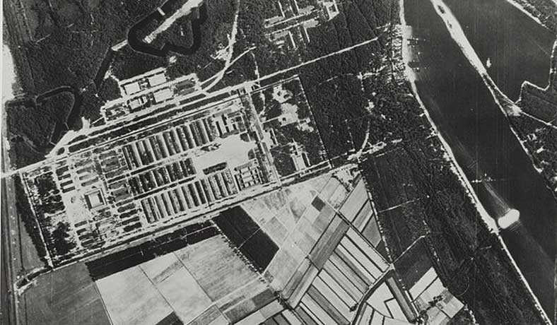 Areal photograph of Kamp Vught