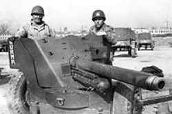 Frank Heatley and Walter at Camp Breckinridge, Ky, January, 1944