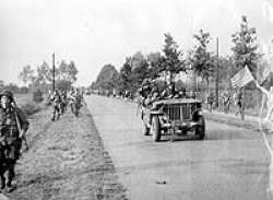 The 506th entering Eindhoven, september 18th 1944.