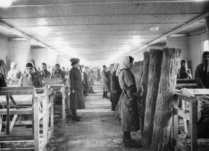 Inside the workshops at Ravensbrück