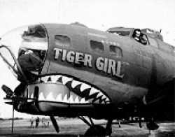 Gene's plane the Tiger Girl