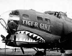 Gene's plane the Tiger Girl