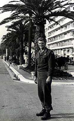 Daniel in Nice, France January 1946.