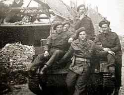 The reconnaissance group in Noord-Beveland