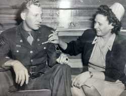 Raymond and his sister Lt. Betty