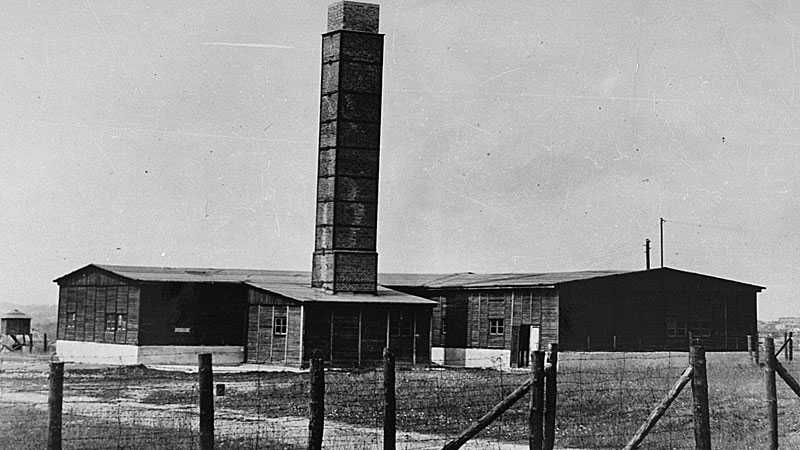 The crematorium at Majdanek