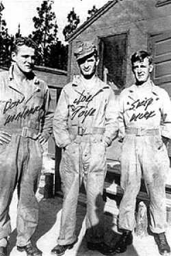 Men of E Company, Don Malarkey, Joe Toye and Skip Muck, taken in Toccoa, Georgia.