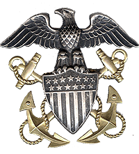 United States Navy cap badge