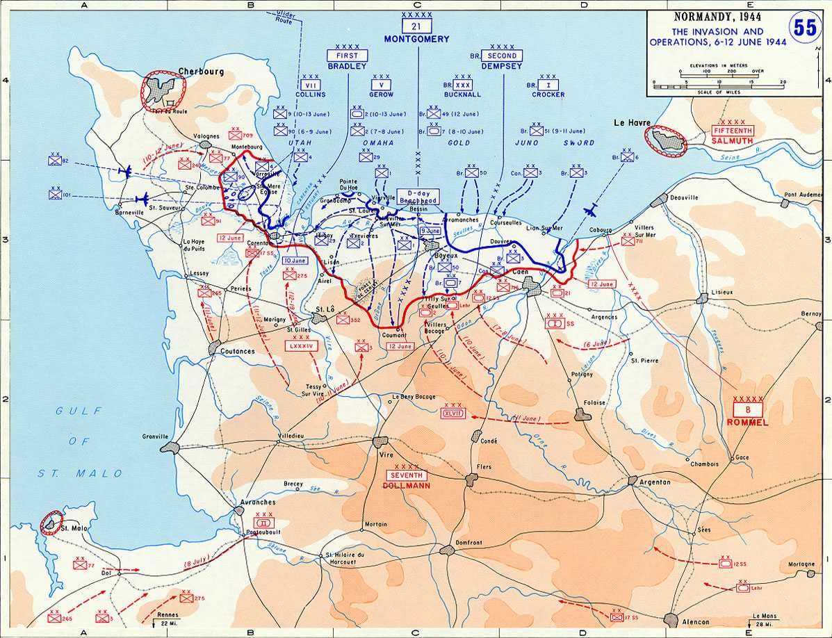 Battle of D-Day June 6 1944