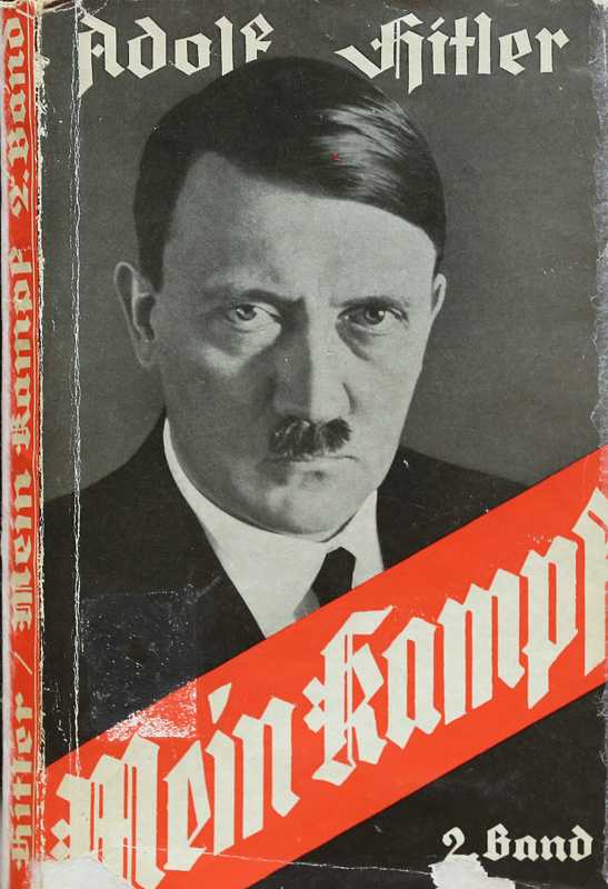 Hitler writes mein kampf in the landsberg prison